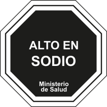 Alto en Grasas Sodio Alto en sodio