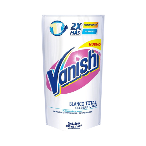 Detergente Liquído Para Ropa Blanca Vanish 800 Ml