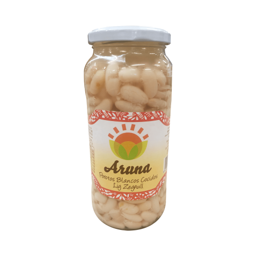 Porotos Blancos Cocidos Aruna 580 Ml