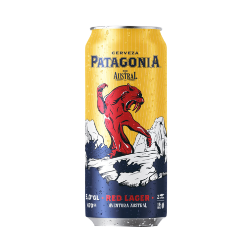 Cerveza Austral Patagonia Red Lager 470cc.