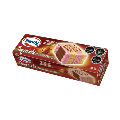 Helado Bongelatta Vainilla Frutiila Trendy 1 Lt
