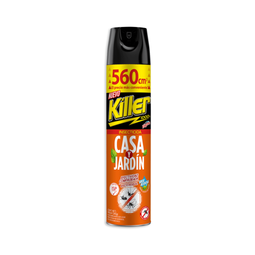 Insecticida Casa Y Jardín Killer 560 Cc
