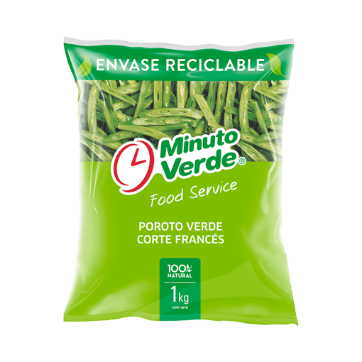 Porotos Verdes Congelados Minuto Verde 1 Kg
