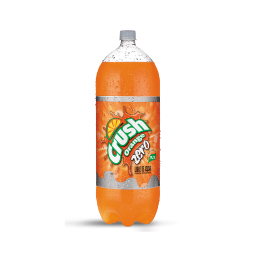 Bebida Orange Crush Zero Libre De Azúcar Desechable, 3lts.