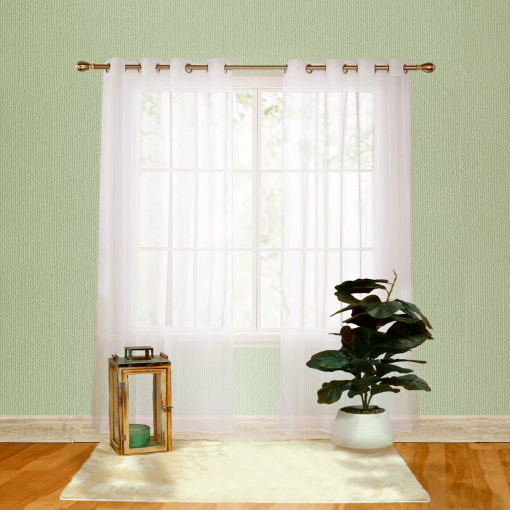 Cortina Voile Liso Color 1 Pc