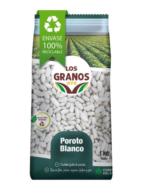 Porotos Blanco Los Granos 1 Kg