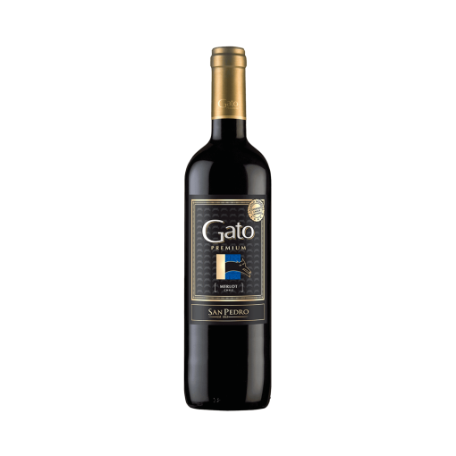 Vino Gato Premium Cabernet Sauvignon 12°, 750cc.