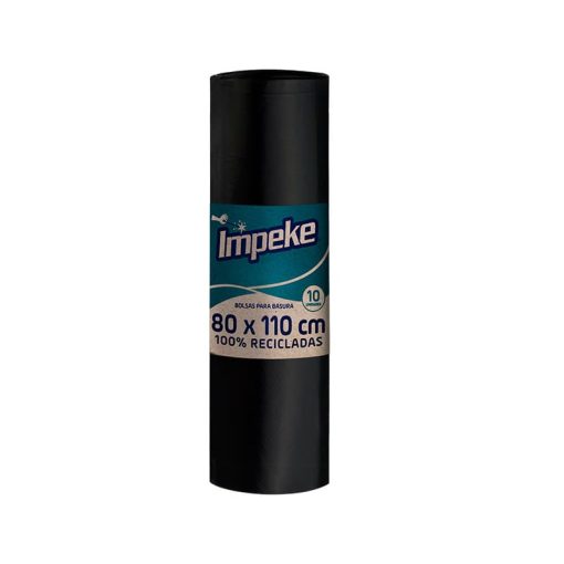 Bolsa De Basura Economica Impeke 80 X 110 Cm Rollo