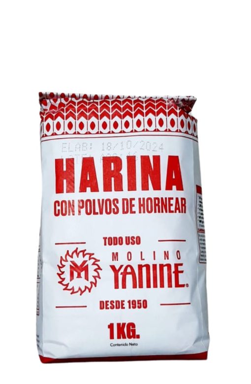 Harina Yanine Con Polvos 1 Kg