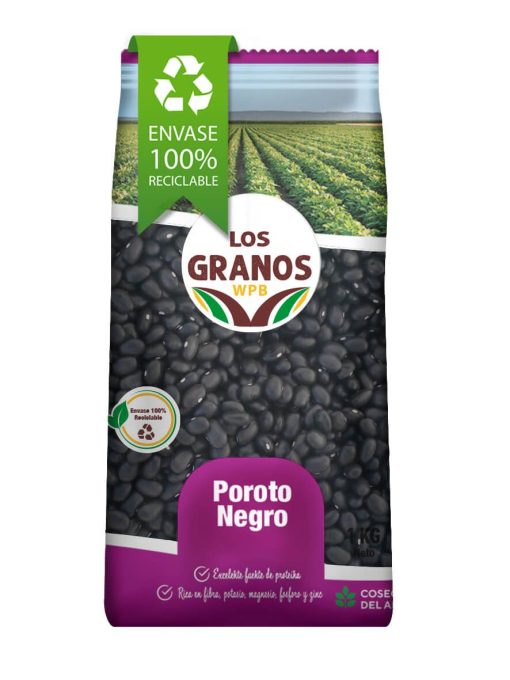Porotos Negro Los Granos 1 Kg