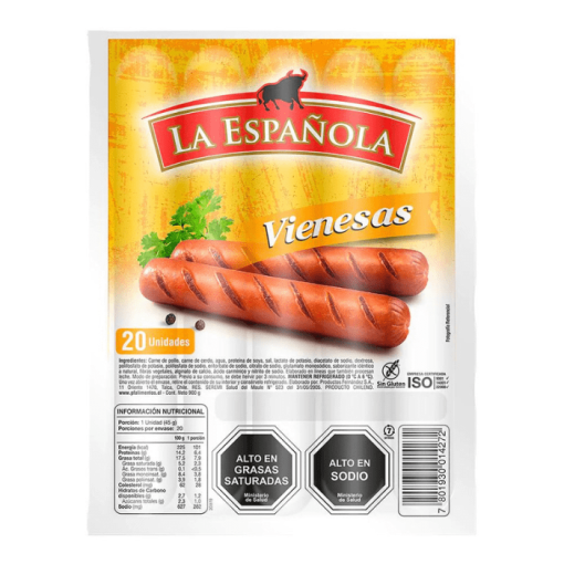 Vienesas La Española Tradicional 20 Un
