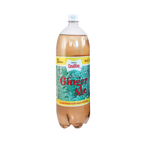 Bebida Casa Oliva Ginger Desechable, 2lts.