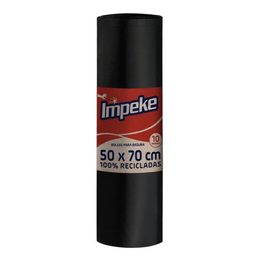 Bolsa De Basura Economica Impeke 50 X 70cm Rollo