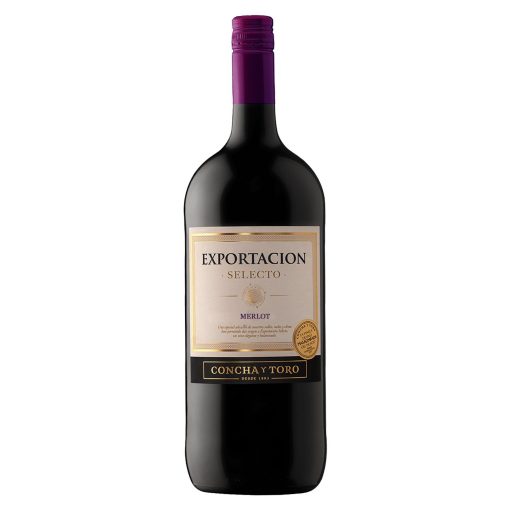 Vino Exportación Selecto Merlot 12.5°, 1.5lts.