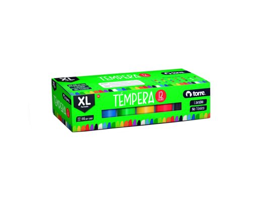 Tempera 12 Colores Torre