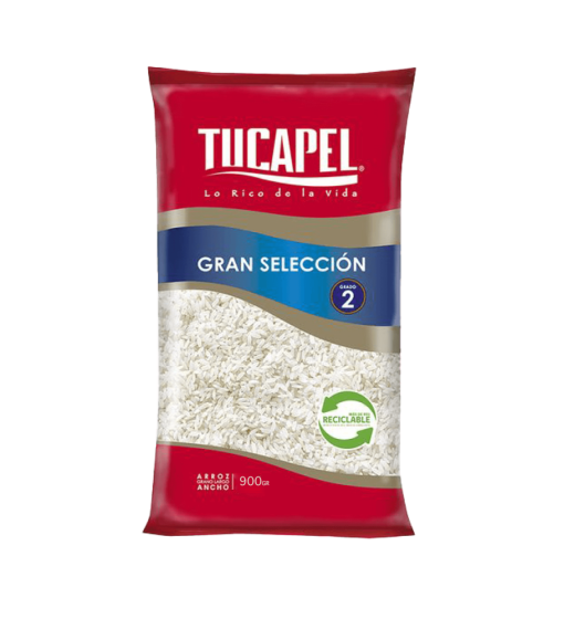 Arroz Gran Selección Tucapel G2, 900gr.