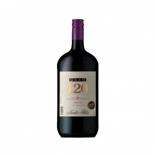 Vino 120 Gran Botellón Merlot 12.5°, 1.5lts.