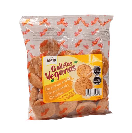 Galletas Vegana De Vainilla, 336grs.