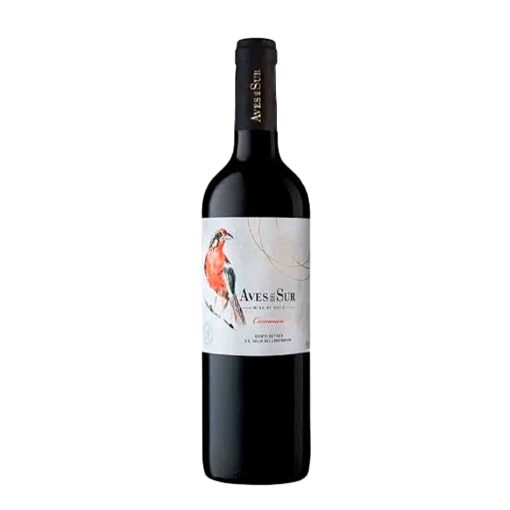 Vino Aves Del Sur Varietal Carmenere 13.6°, 750cc.