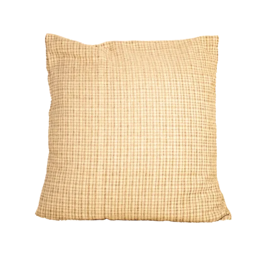 Funda De Cojín 18x18” Textura Suave – Tonos Naturales