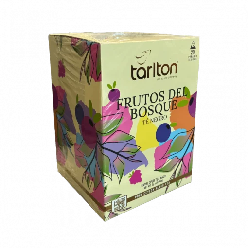 Té Negro Tarlton Frutos Del Bosque – Pirámides 20 Bolsitas