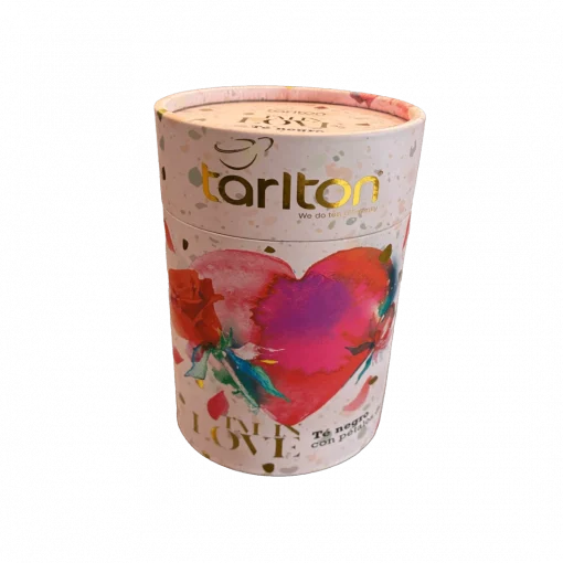 Té Negro Tarlton Pétalos De Rosa – Hojas 100 Gr.